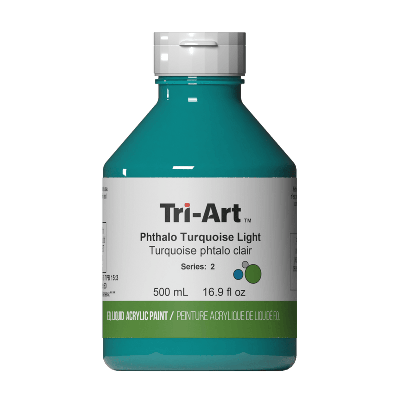 Tri-Art Liquids - Phthalo Turquoise Light-3