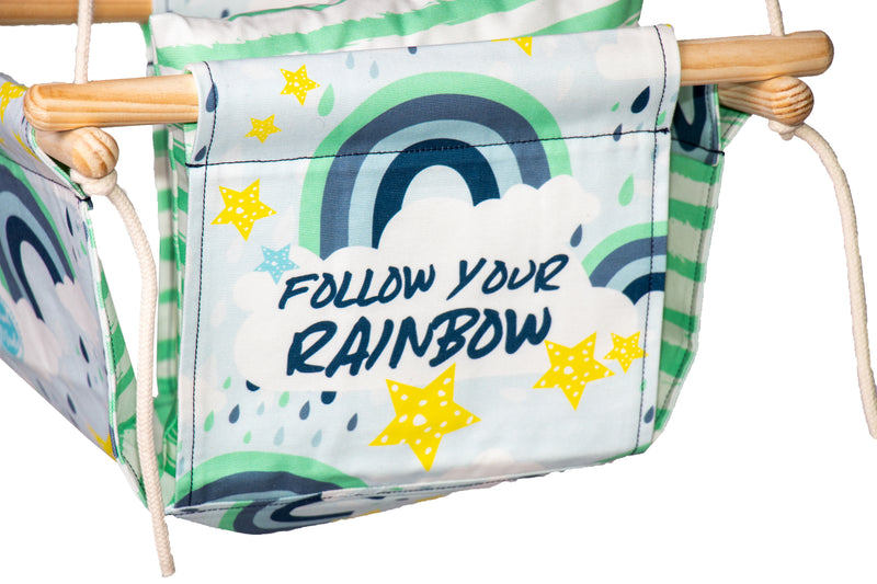 Follow your Rainbow BLUE BabySwing-6