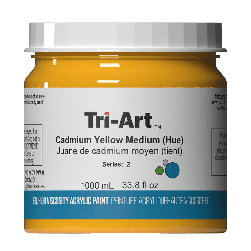 Tri-Art High Viscosity - Cadmium Yellow Medium (Hue)-3