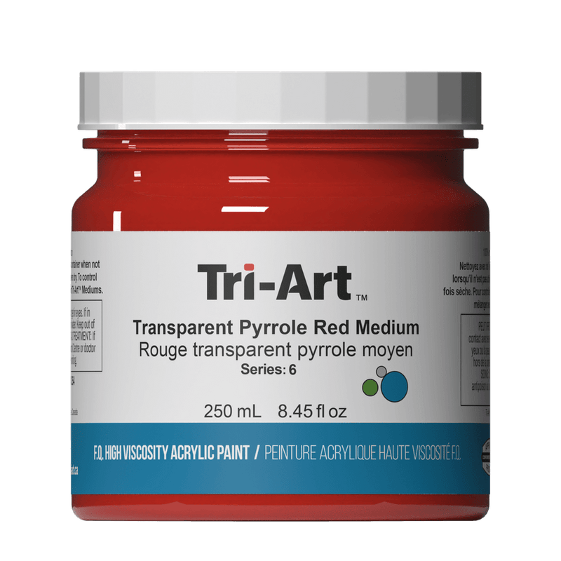 Tri-Art High Viscosity - Transparent Pyrrole Red Medium-1