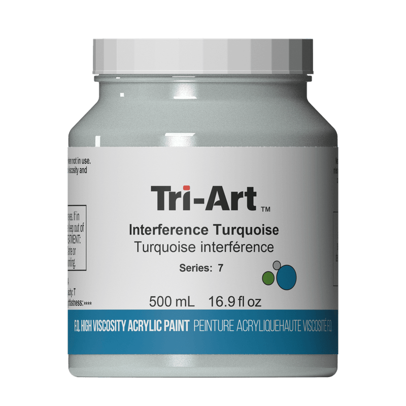 Tri-Art High Viscosity - Interference Turquoise-2