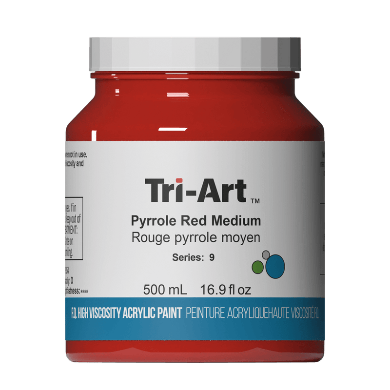 Tri-Art High Viscosity - Pyrrole Red Medium-1