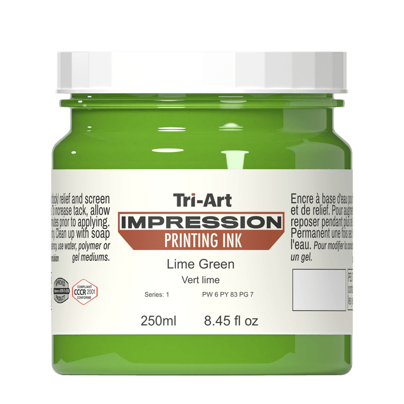 Impressions Block Printing Ink - Lime Green-1