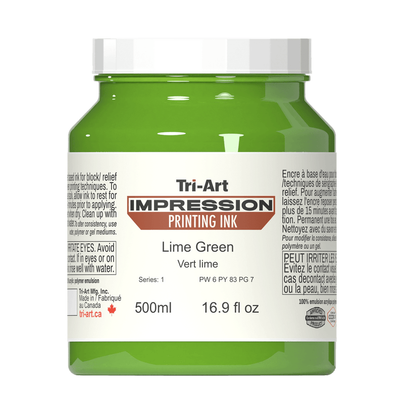 Impressions Block Printing Ink - Lime Green-2