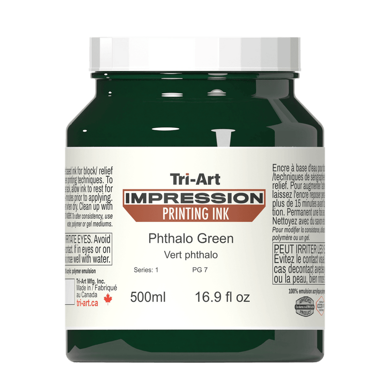 Impressions Block Printing Ink - Phthalo Green-2