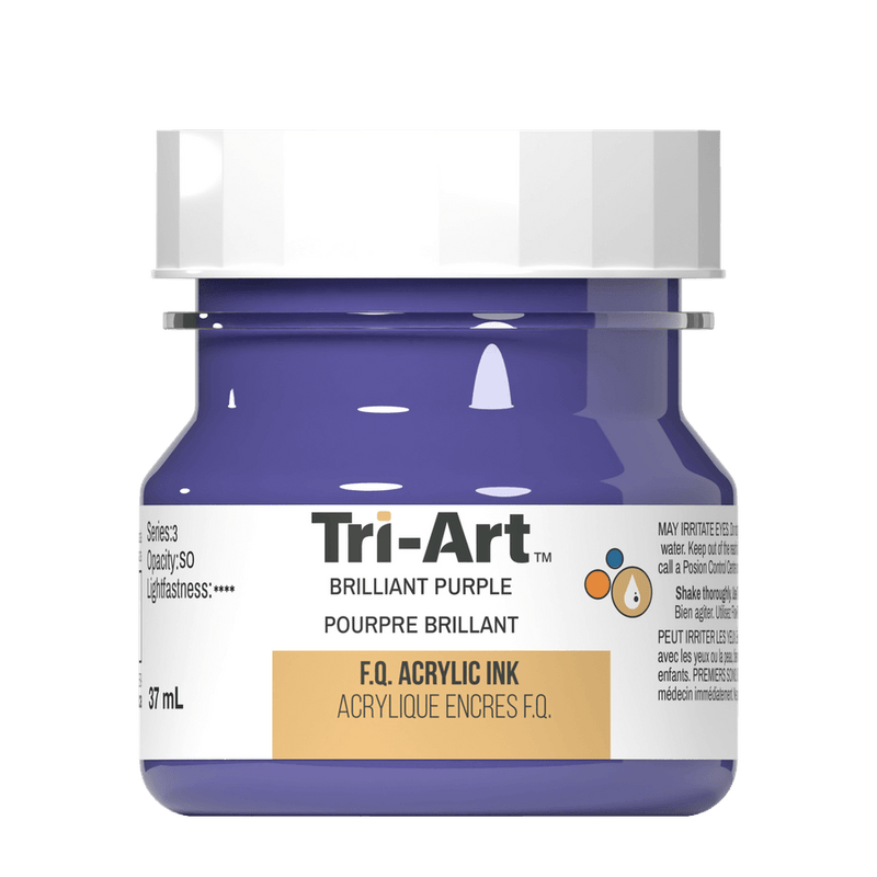 Tri-Art Ink - Brilliant Purple - 37mL-0
