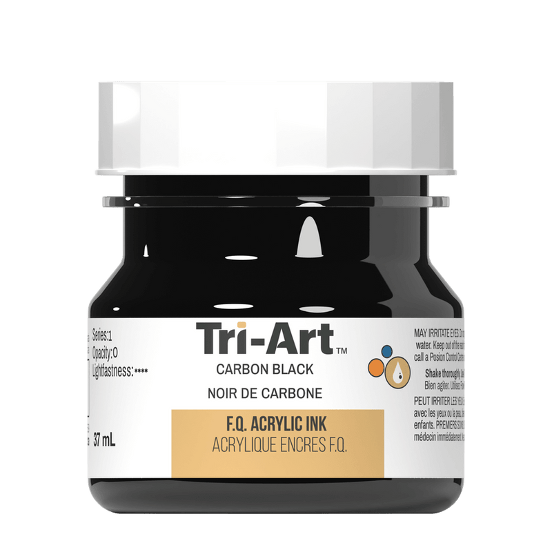 Tri-Art Ink - Carbon Black - 37mL-0