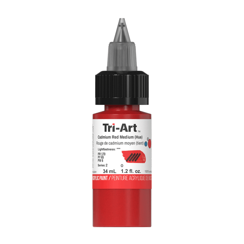 Tri-Art Low Viscosity - Cadmium Red Med Hue-0