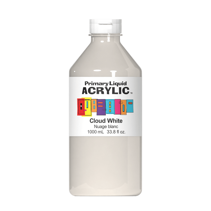 Primary Liquid Acrylic - Cloud White-1