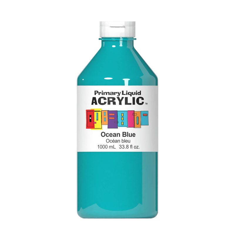 Primary Liquid Acrylic - Ocean Blue-1