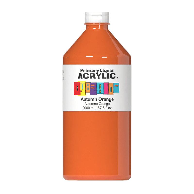 Primary Liquid Acrylic - Autumn Orange-2