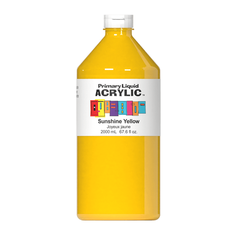 Primary Liquid Acrylic - Sunshine Yellow-2
