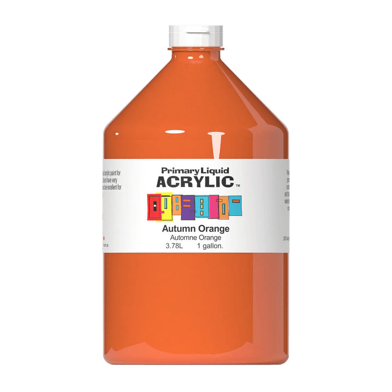 Primary Liquid Acrylic - Autumn Orange-3