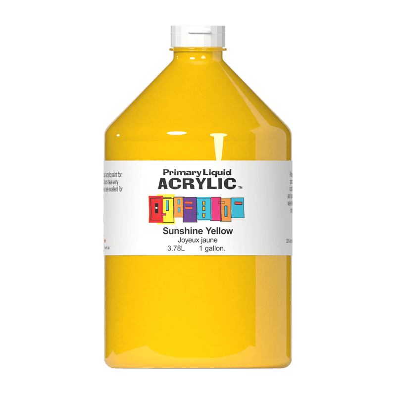 Primary Liquid Acrylic - Sunshine Yellow-3