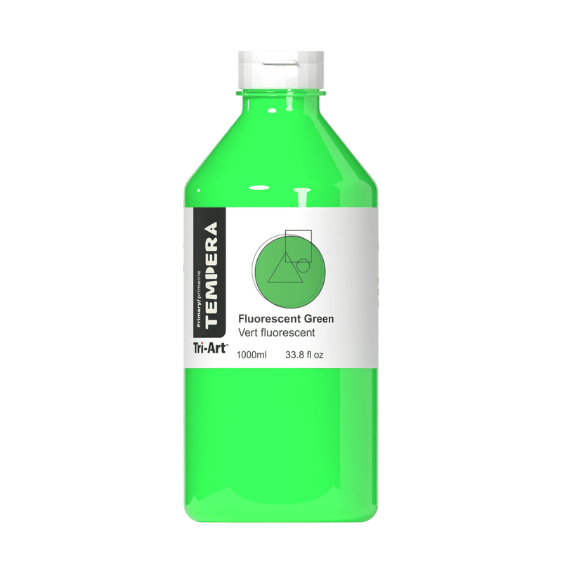 Primary Liquid Tempera - Fluorescent Green-2