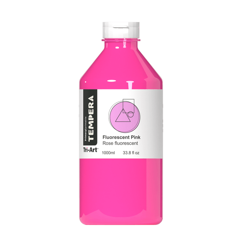 Primary Liquid Tempera - Fluorescent Pink-2