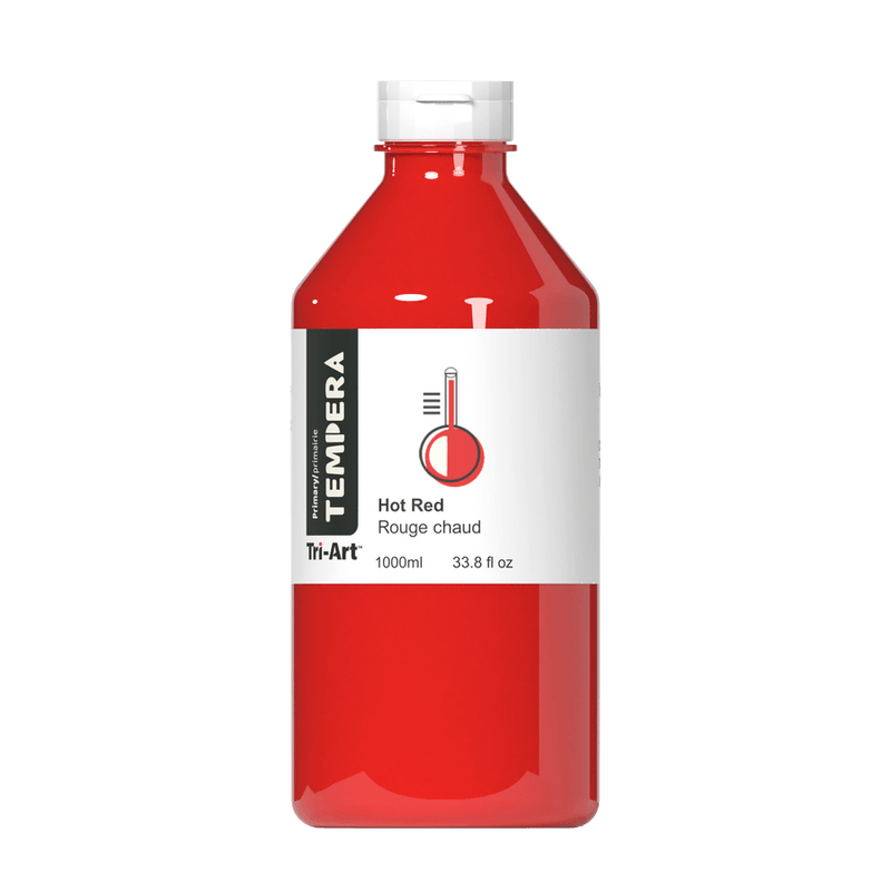 Primary Liquid Tempera - Hot Red-2
