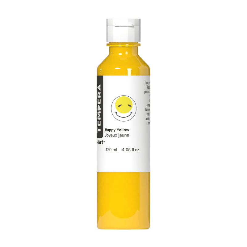 Primary Liquid Tempera - Happy Yellow-0