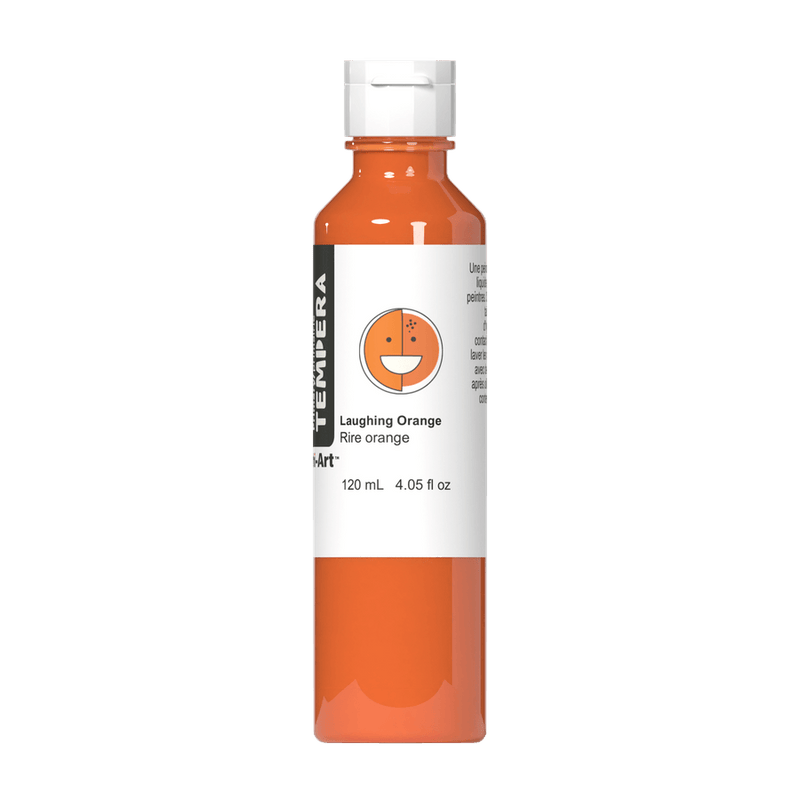 Primary Liquid Tempera - Laughing Orange-0