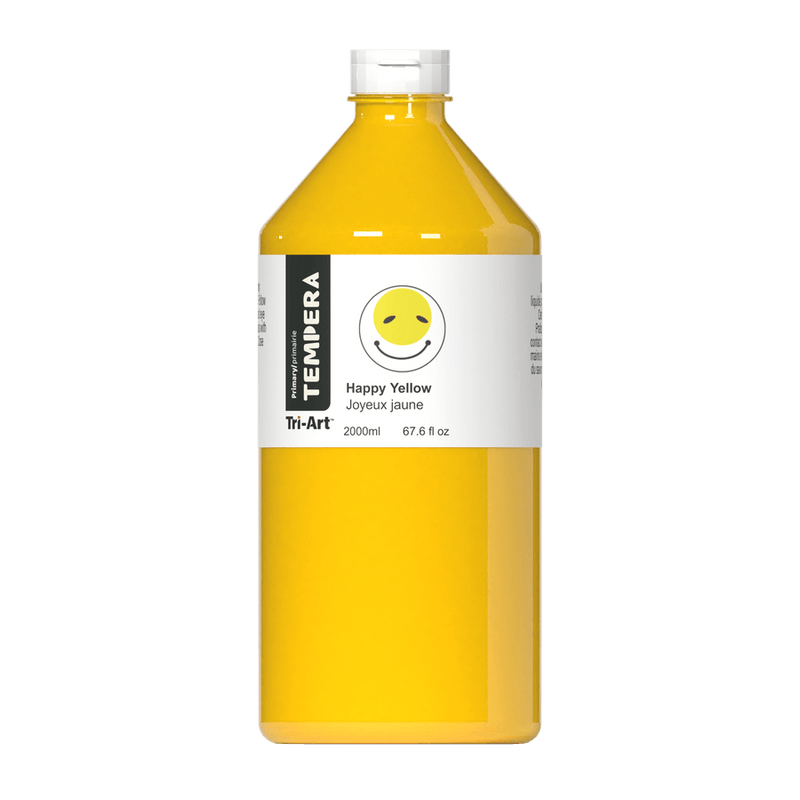 Primary Liquid Tempera - Happy Yellow-3