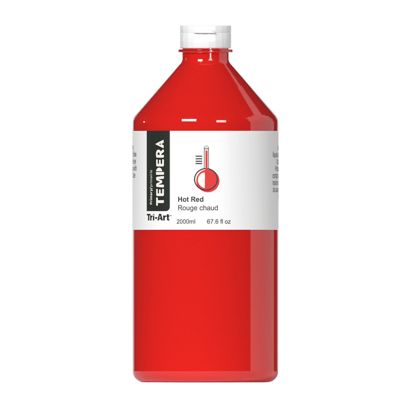 Primary Liquid Tempera - Hot Red-3