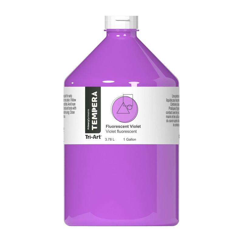 Primary Liquid Tempera - Fluorescent Violet-4