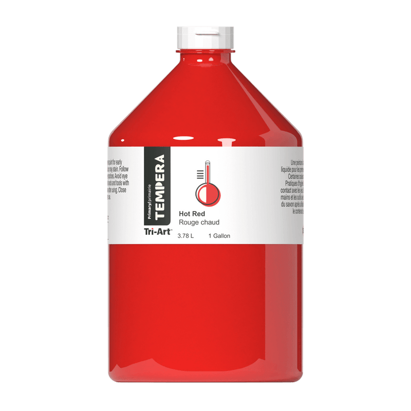 Primary Liquid Tempera - Hot Red-4
