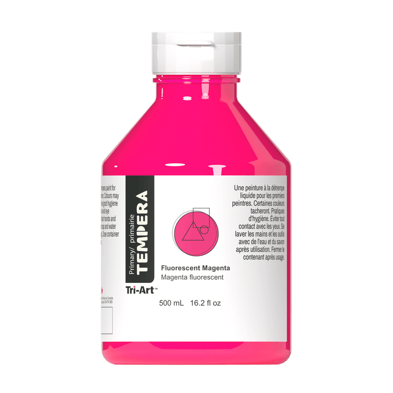 Primary Liquid Tempera - Fluorescent Magenta-1