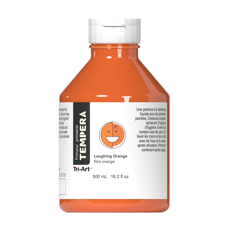 Primary Liquid Tempera - Laughing Orange-1
