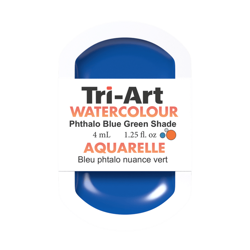 Tri-Art Water Colours - Phthalo Blue-0